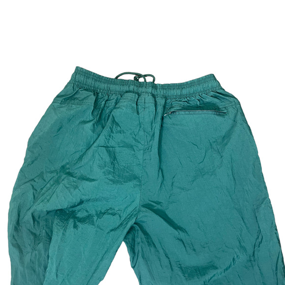 Vintage Nike Green Track Windbreaker Pants Joggers Size Large Y2K Nike - Picture 2 of 3